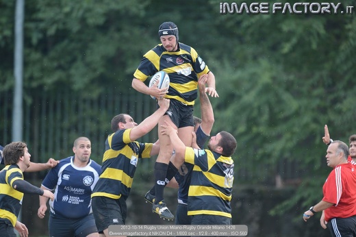 2012-10-14 Rugby Union Milano-Rugby Grande Milano 1426